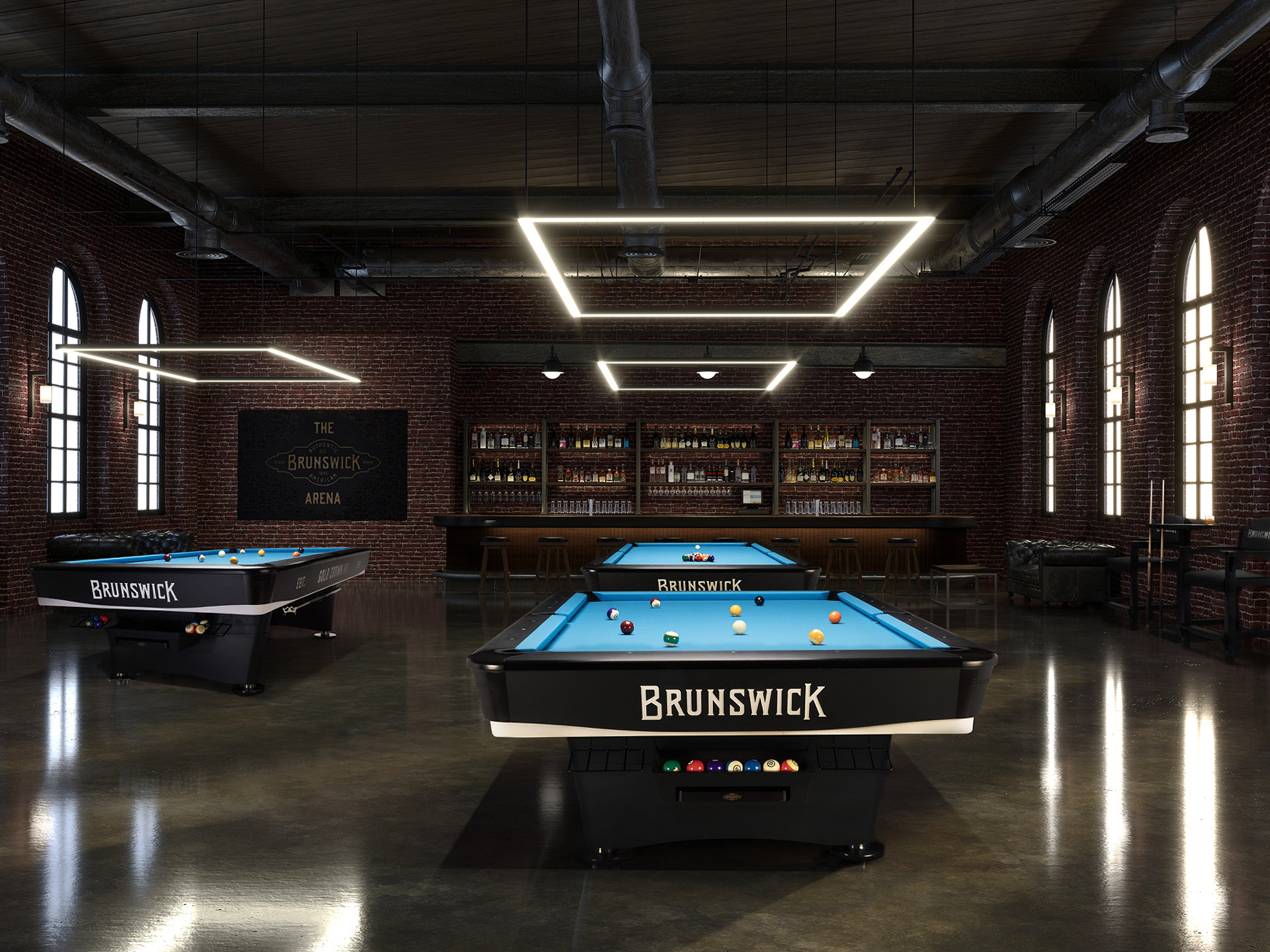 Background plate created for client to add product