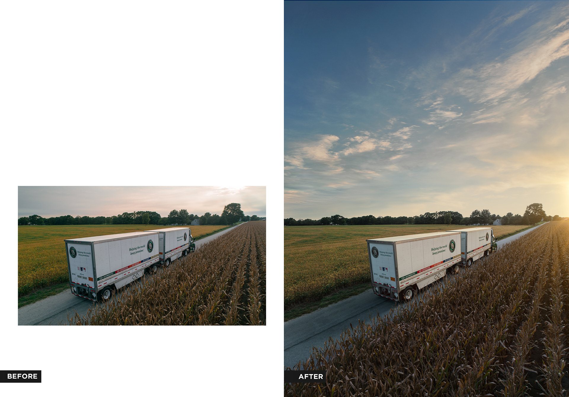 Old Dominion - ad image retouching