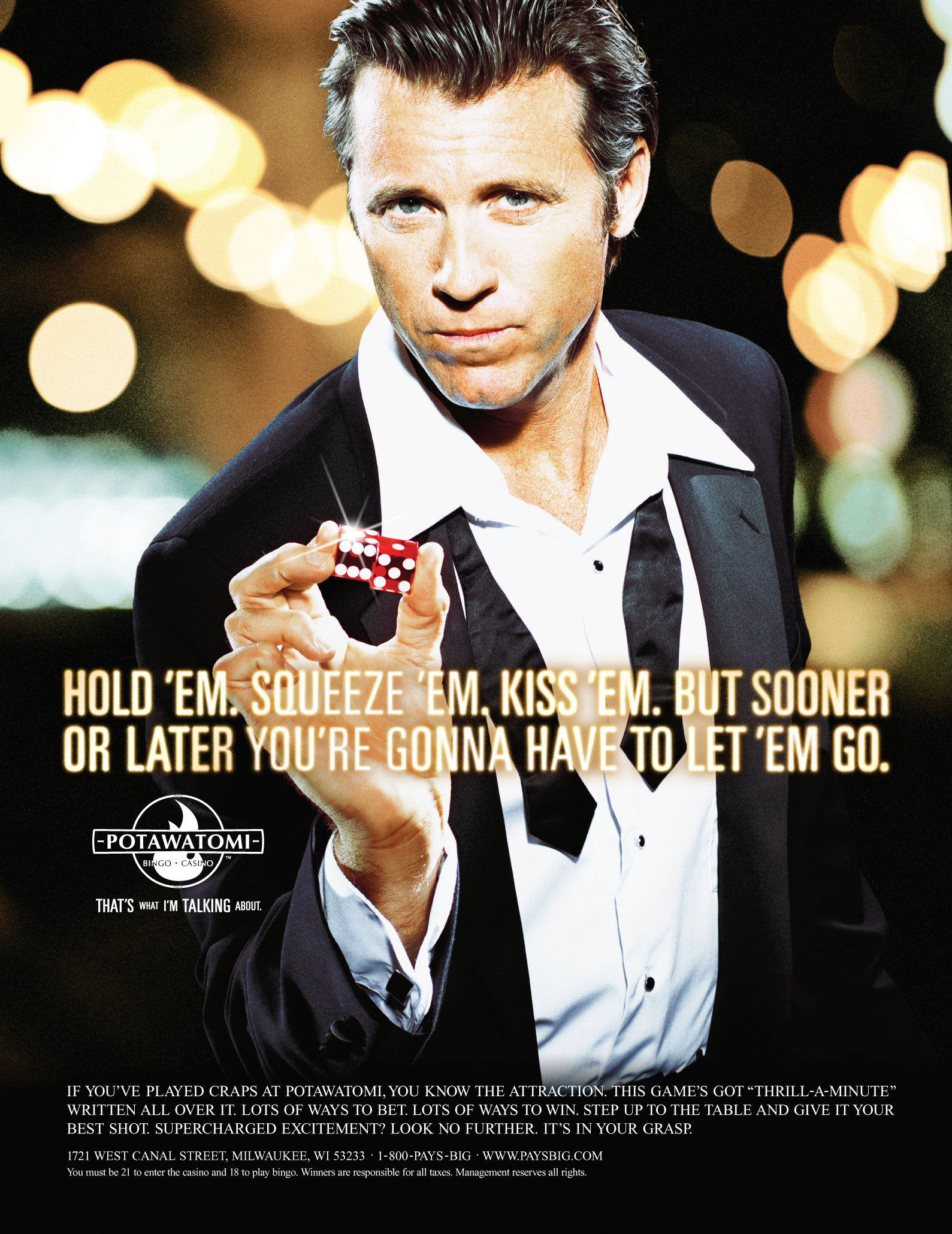 Potawatomi Bingo Casino ad