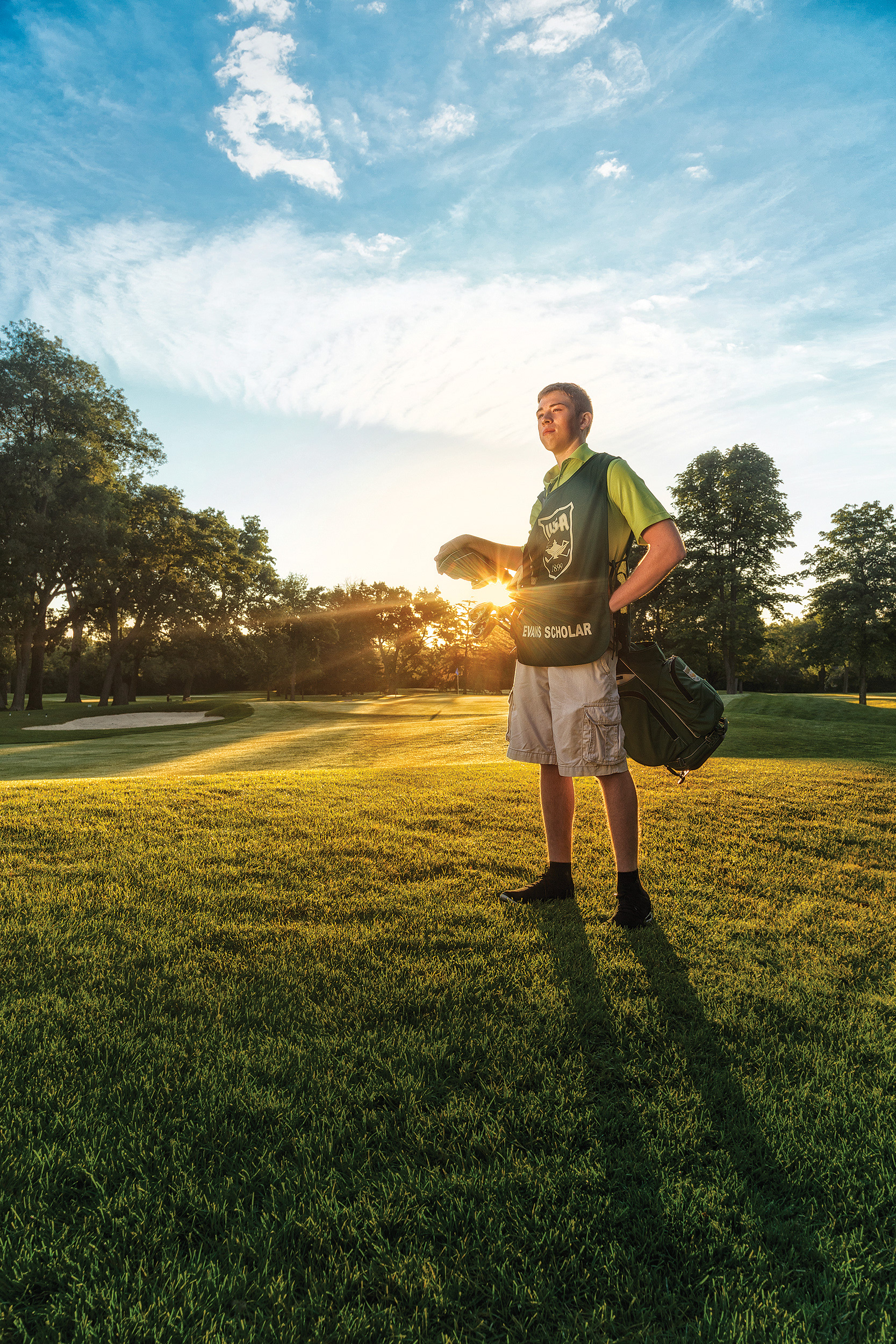 Northwestern Medicine Evans Scholar winner