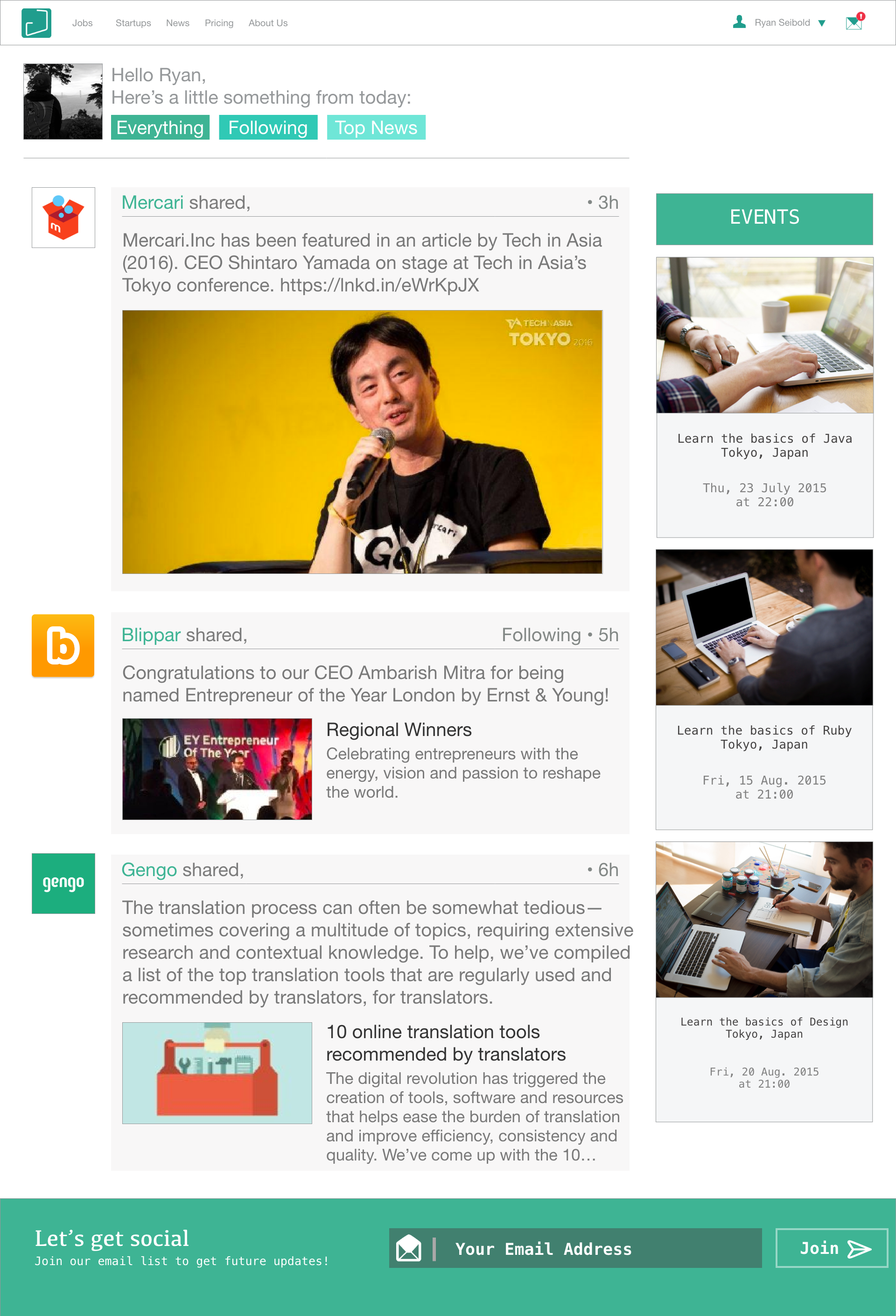 Newsfeed