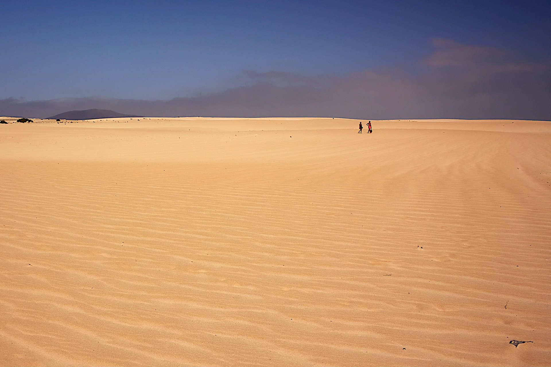 The sand dunes of Corralejo