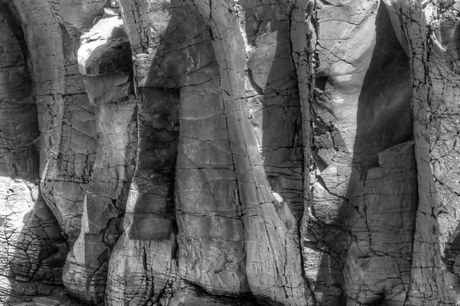 These fromation looks like sparerips in stone.