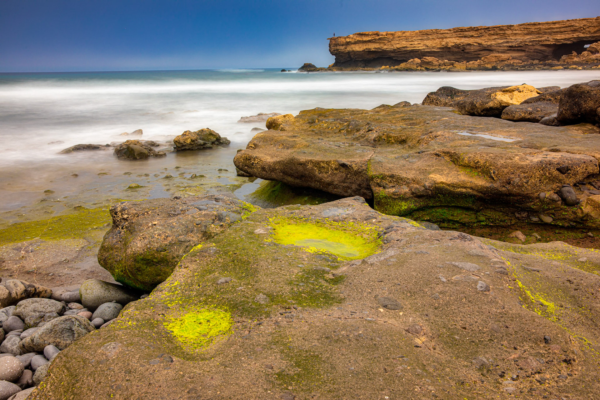 Bei Ebbe kommen viele Szrukturen zum Vorschein, die sonst nicht zu sehen sind.