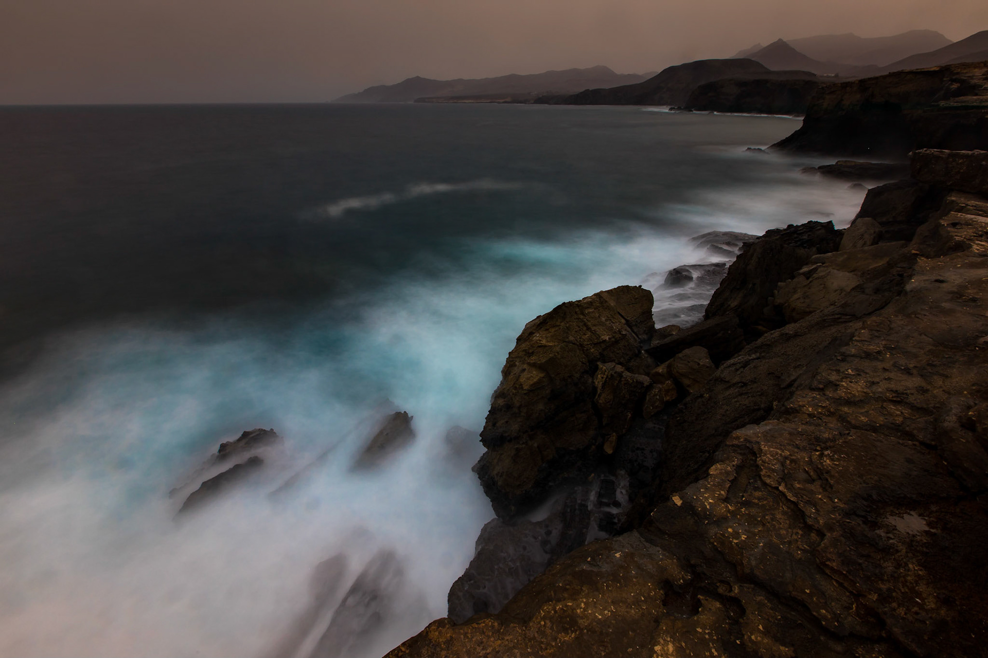 Stormy Evening at the Mirrador La Pared