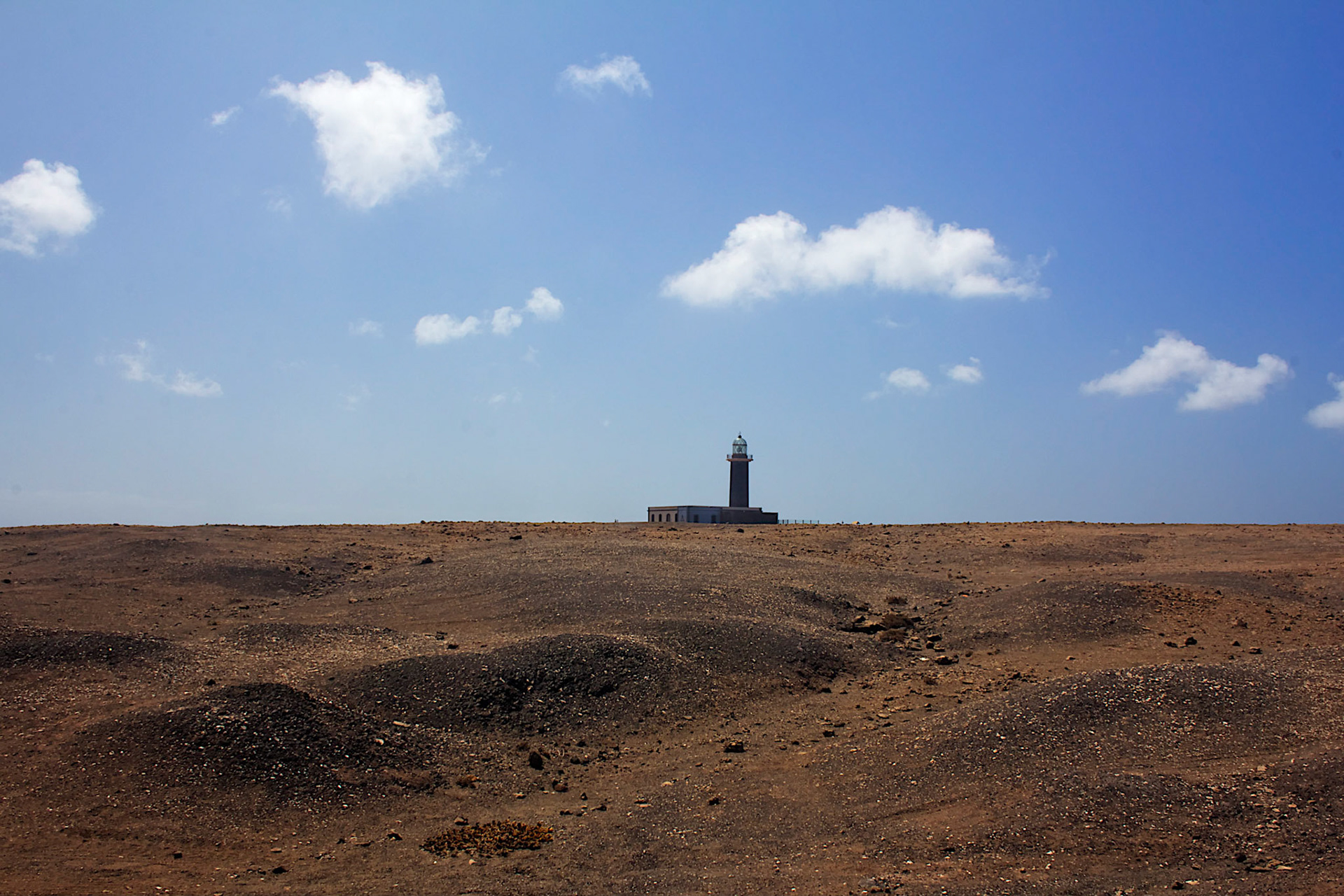 The Faro of Punta Jandia can be seen even from inside the Jandia peninsula.