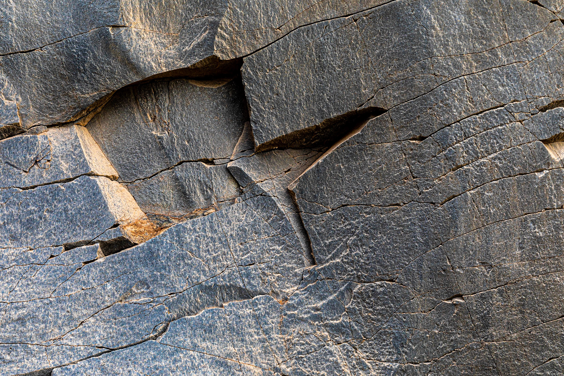 The FishGeological processes form creative structures into the cliffs.