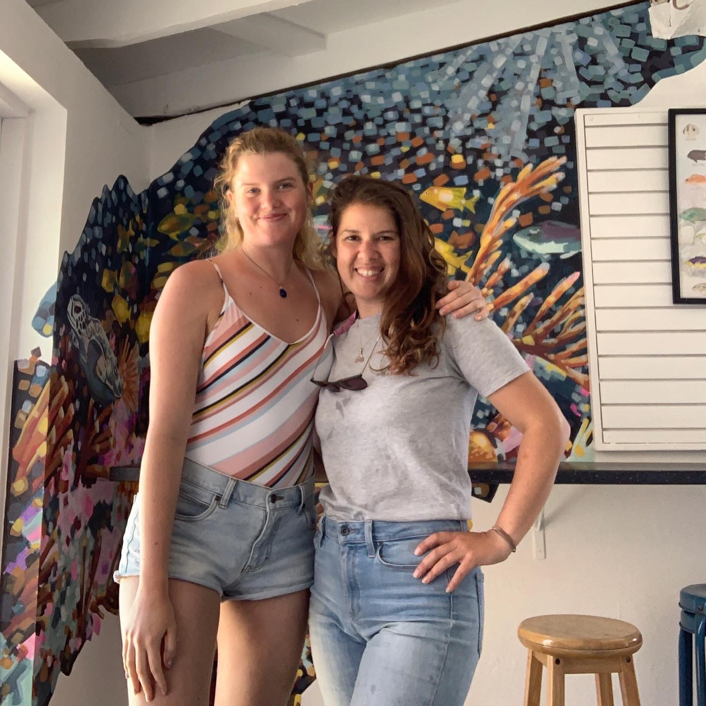 a happy client Marley, from Dive Bermuda