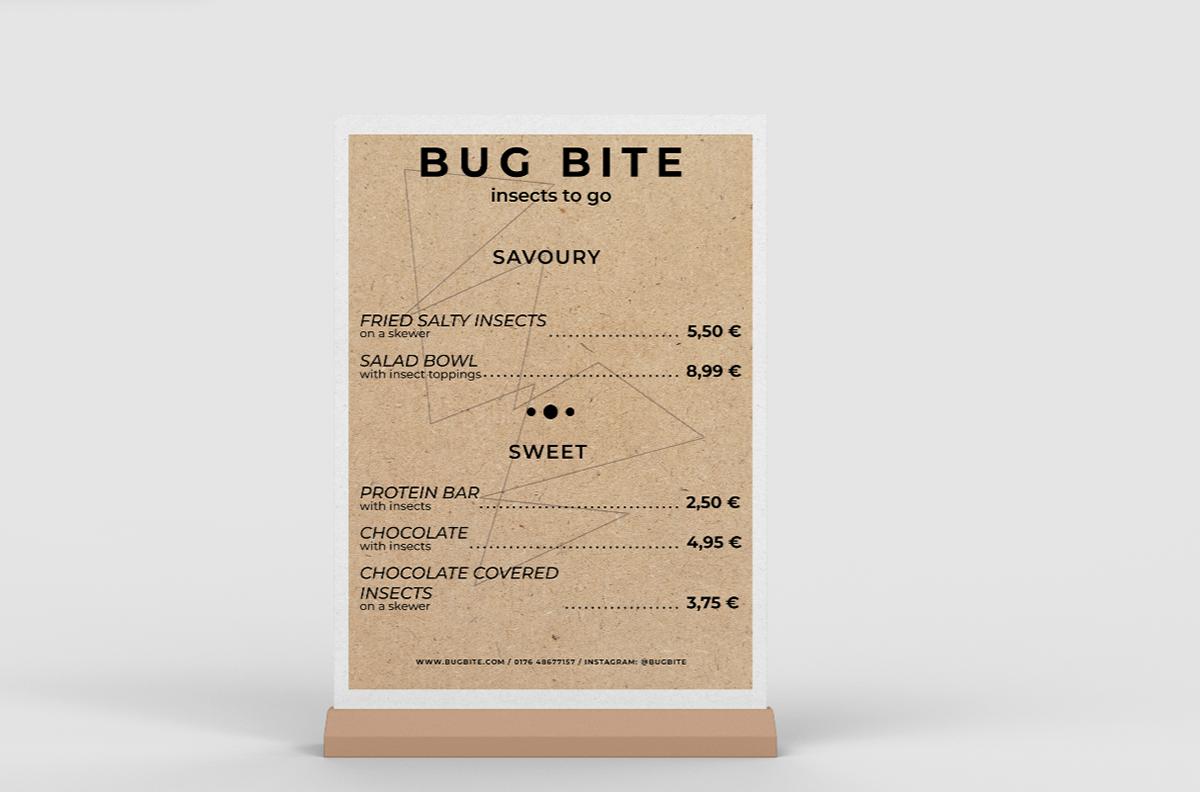 menu design