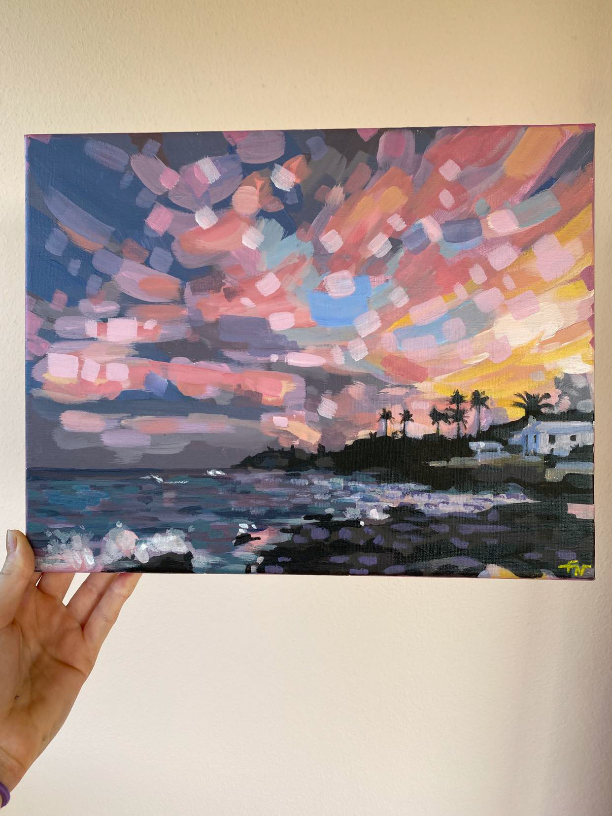 recent painting of south shore