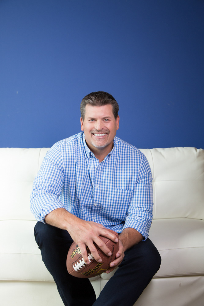 Sportscaster Mark Schlereth