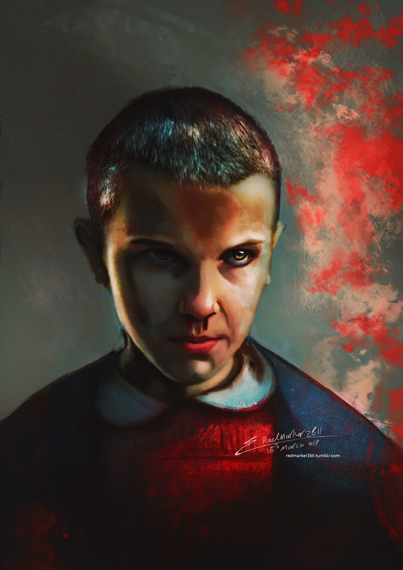 Eleven- Stranger Things S1- 2017