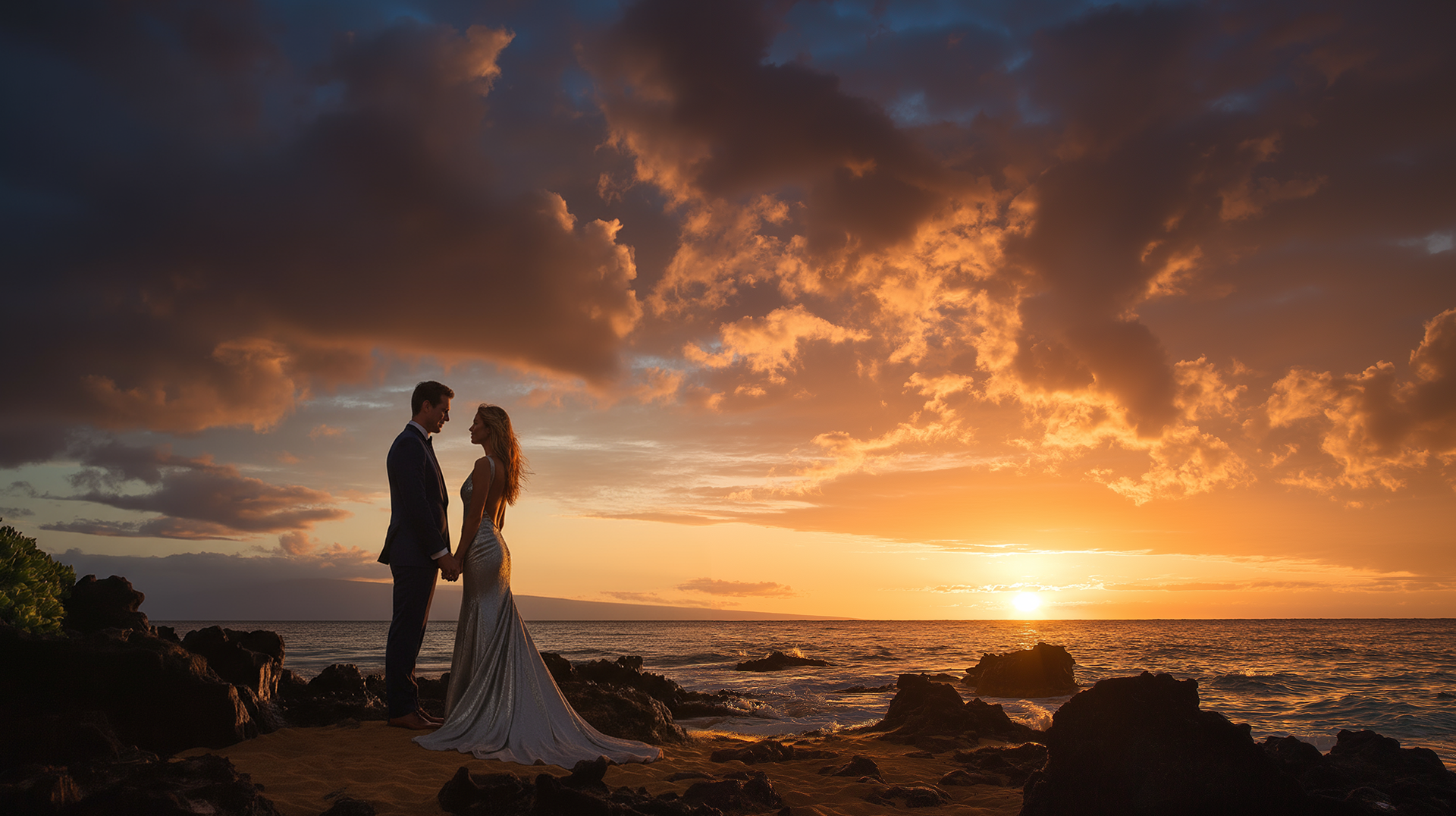Wedding Photos from Maui Beaches