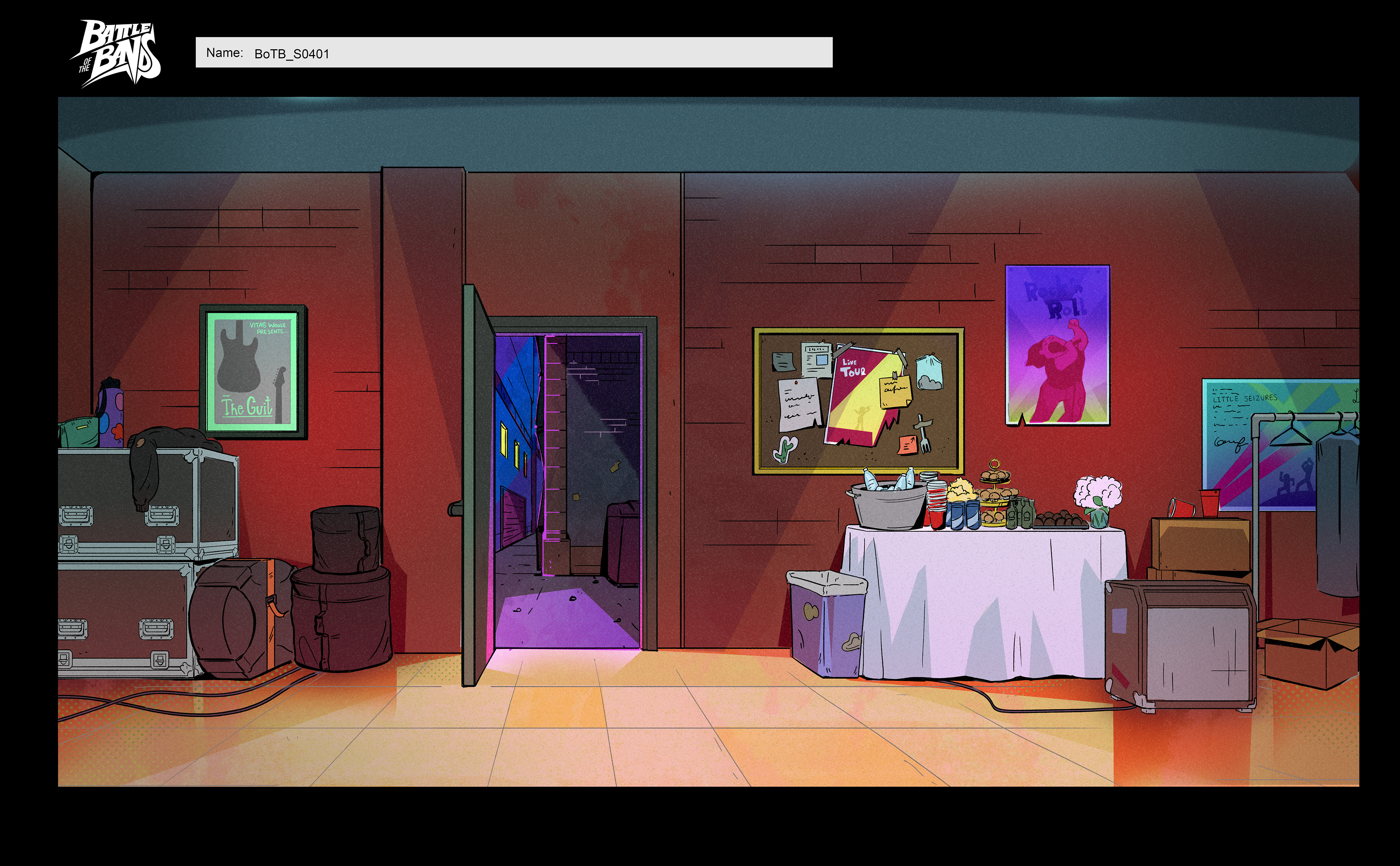 BG Designed by Janet Hwang, BG Painted by Aprilyn Cunanan