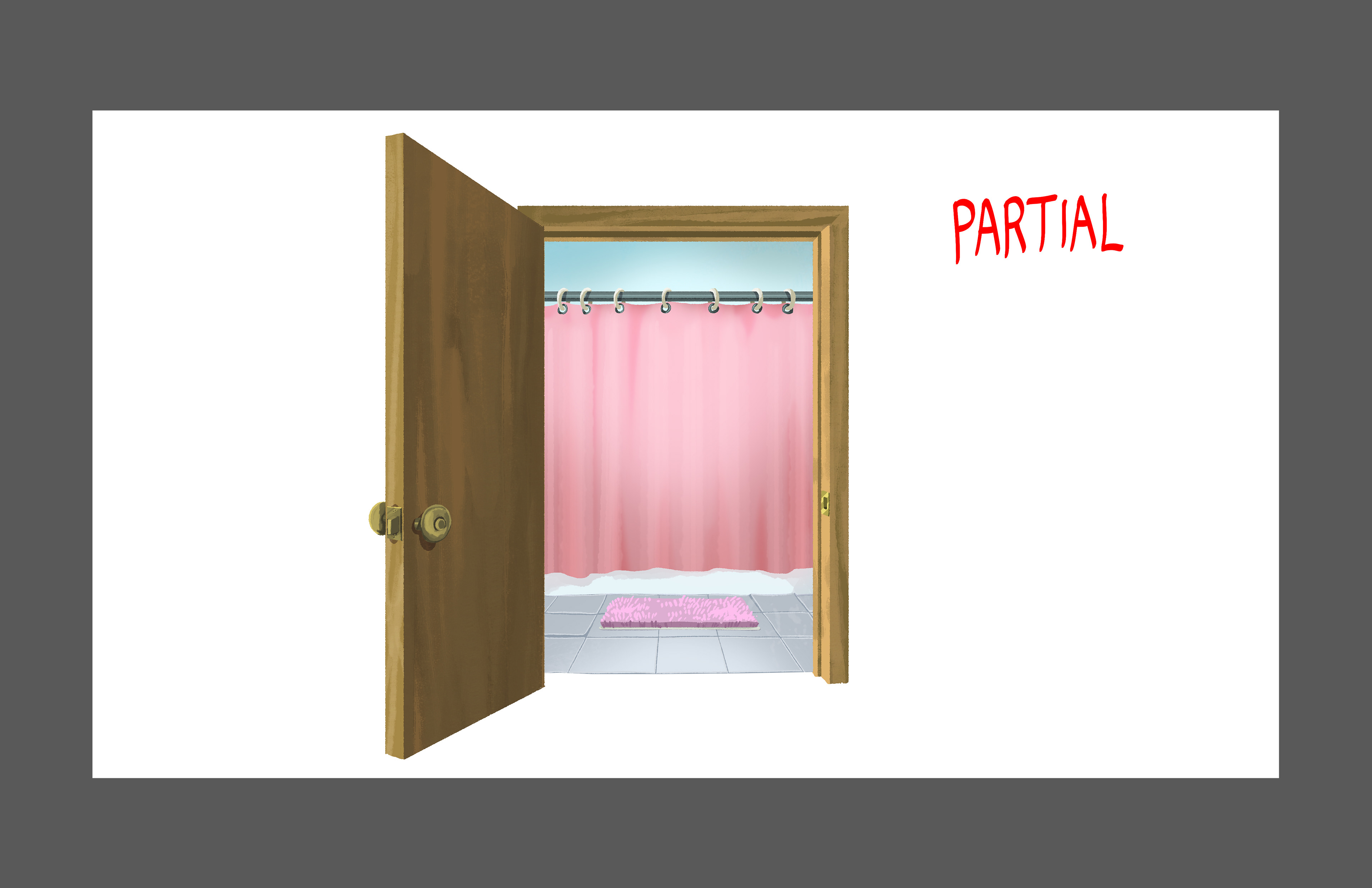 Interior of Prangle's Bathroom in DAY for Tig N' Seek Episode 58