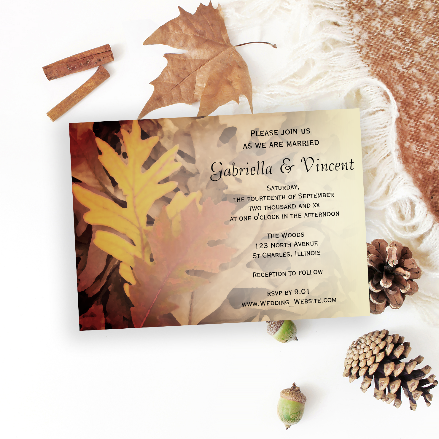 Fall Wedding