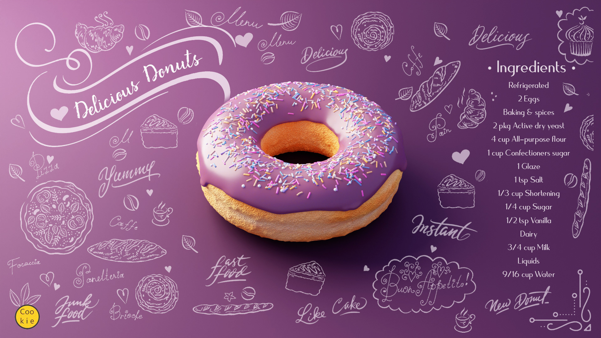 Donut Cafe Board
