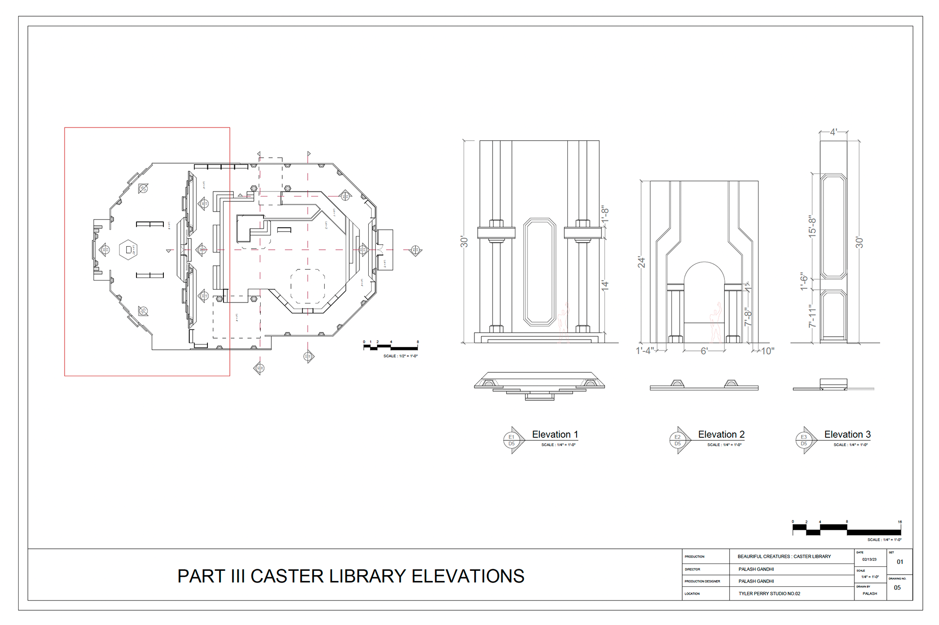 Part III Library Elevations