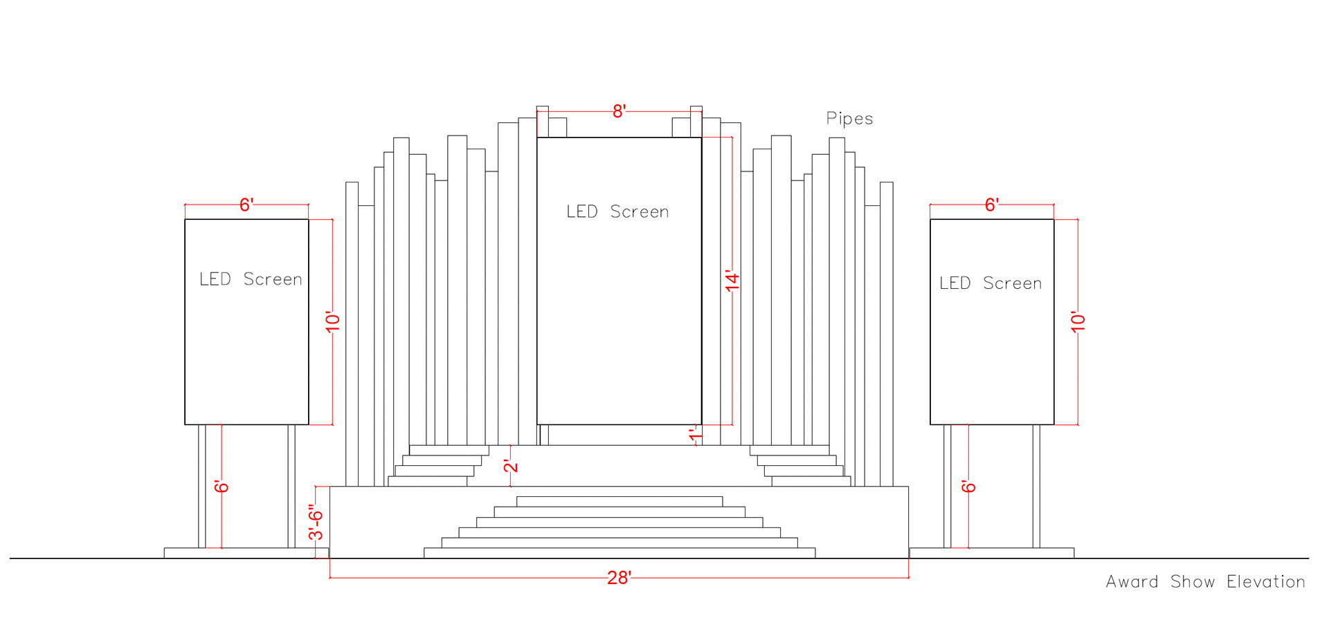 Award Ceremony Elevation