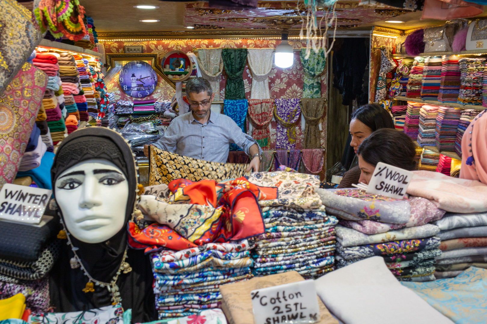 Fabric stall