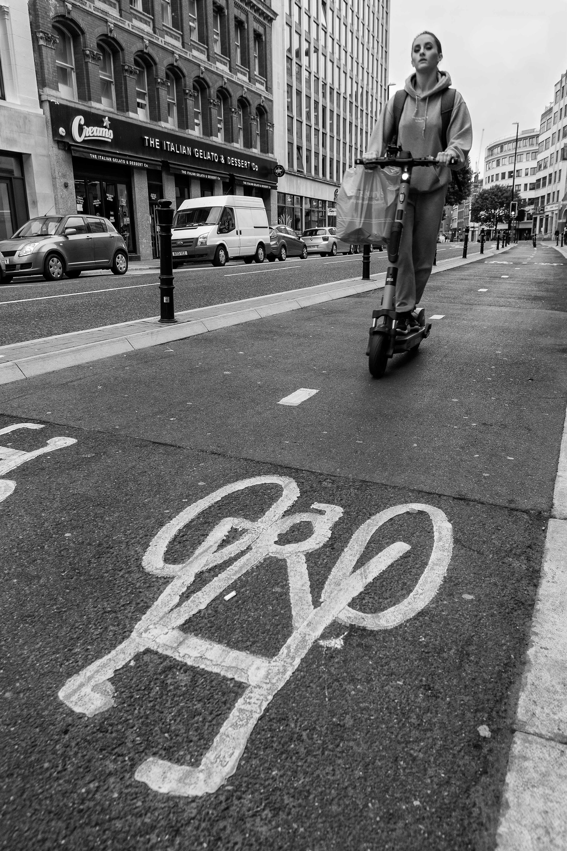 E-scooter in Bristol
