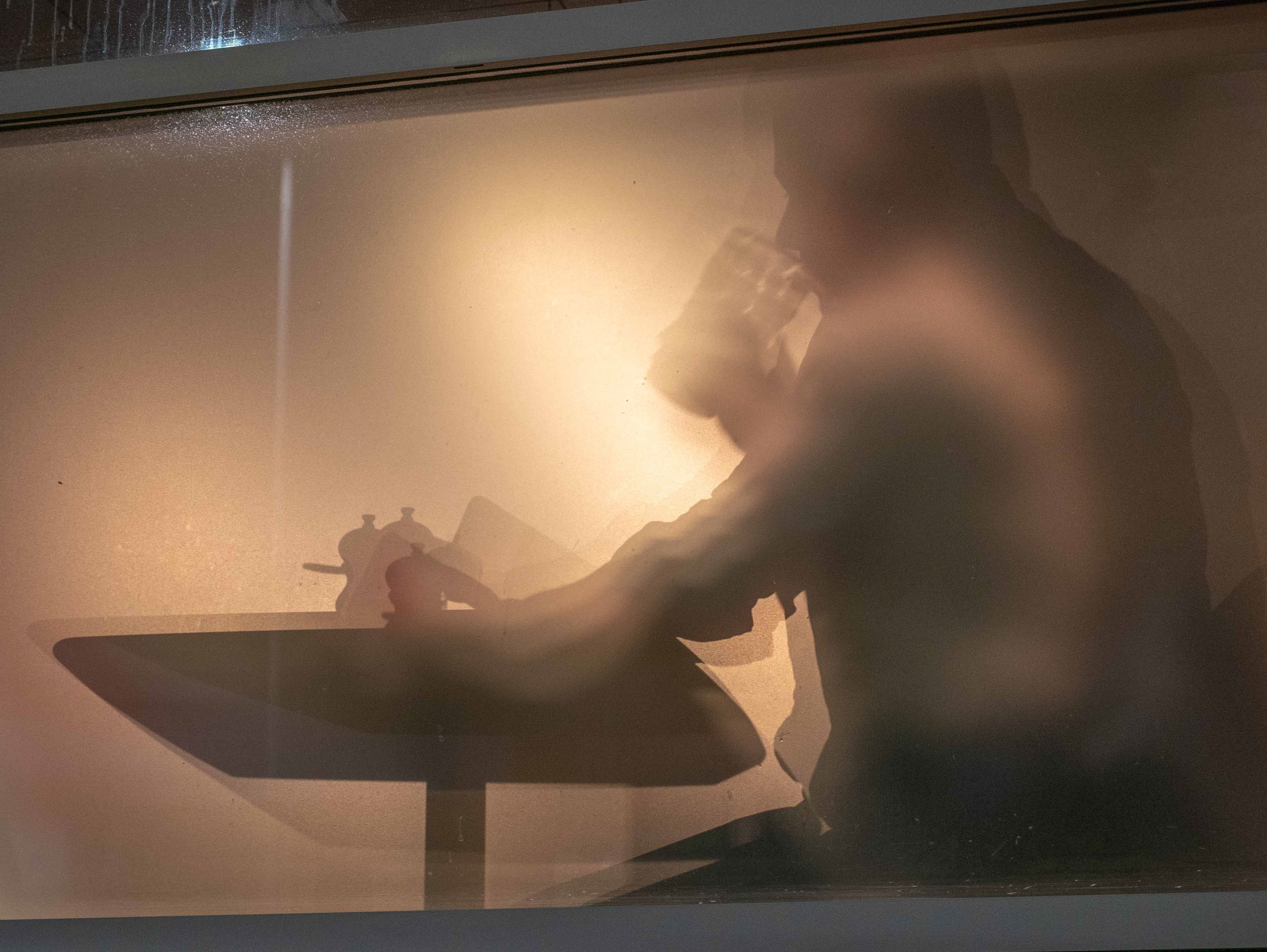 Through the misty window