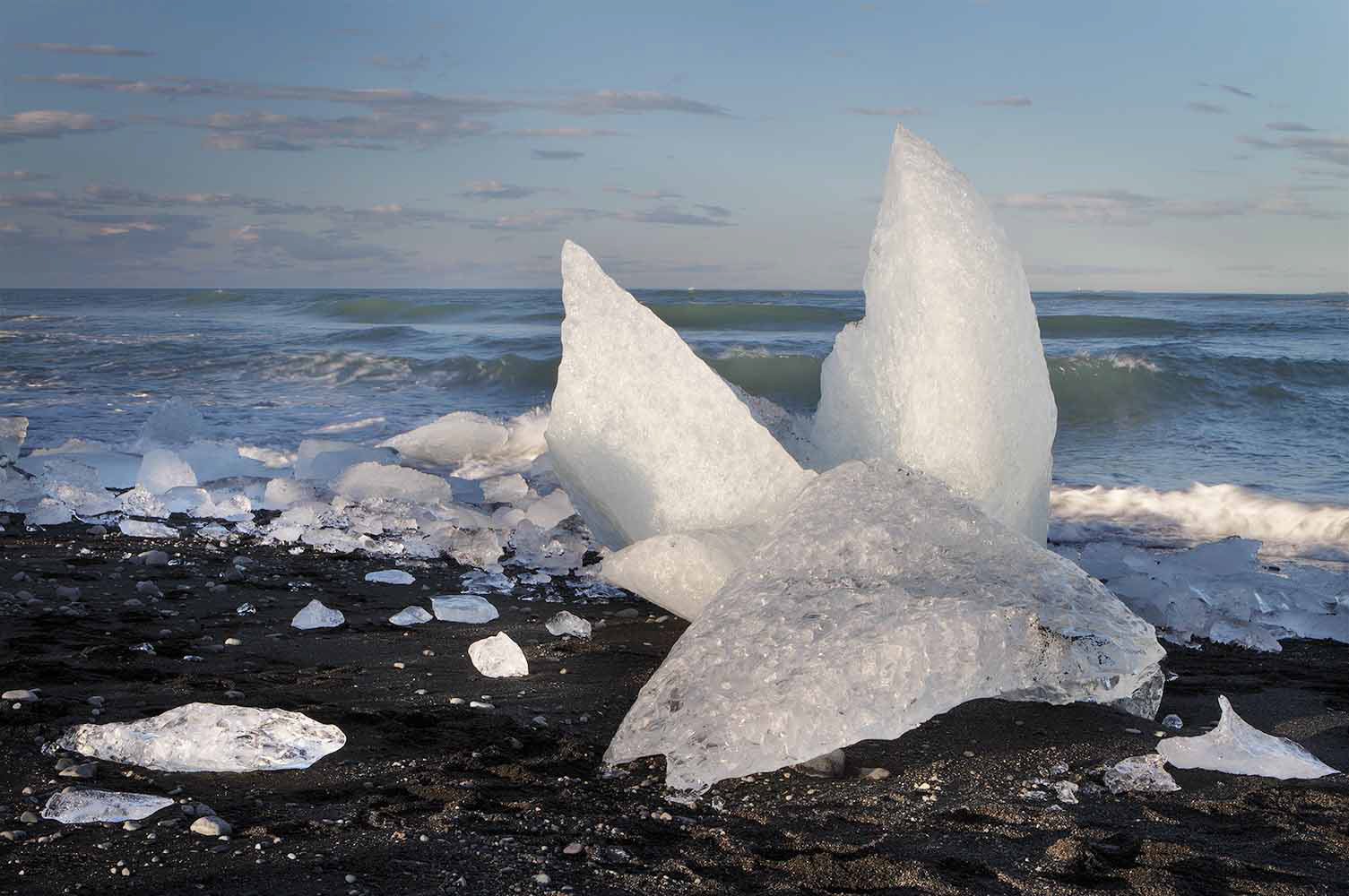 Jökulsárlón beach, Iceland