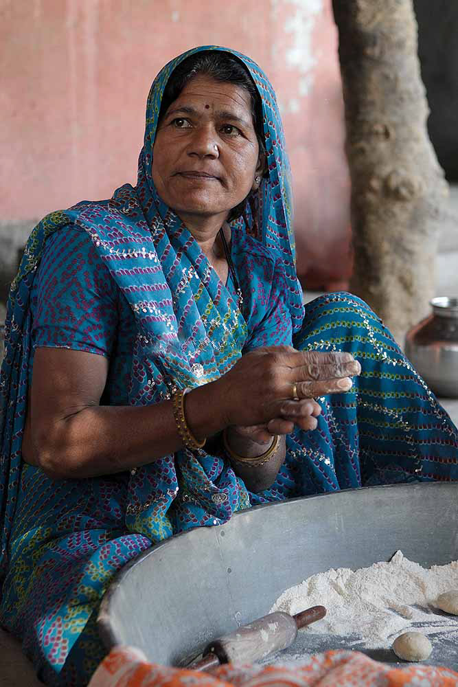 School Dinner Lady, Rajasthan