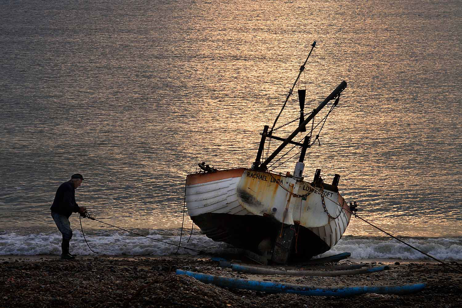 Aldeburgh morning launch