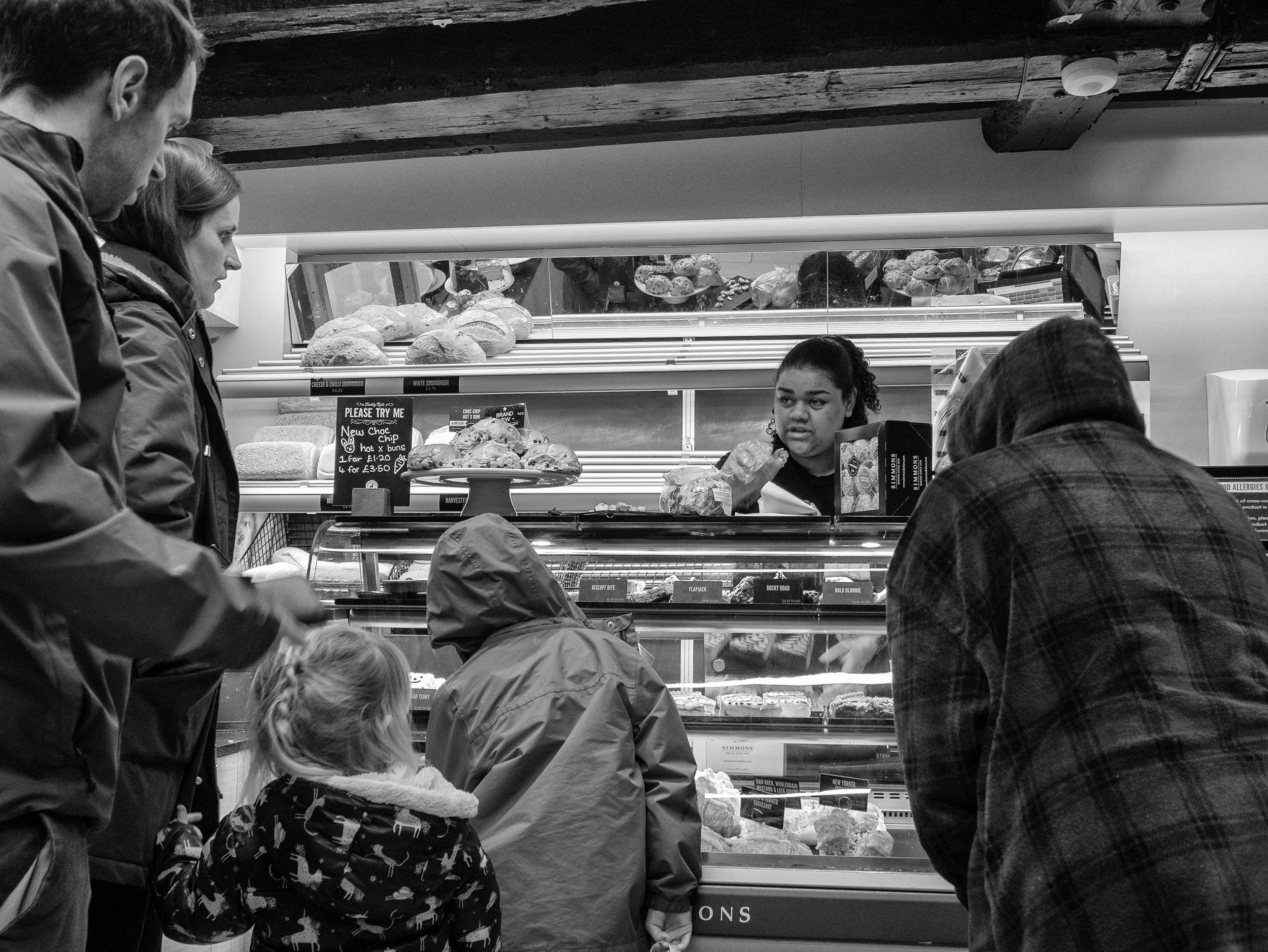 Choosing lunch