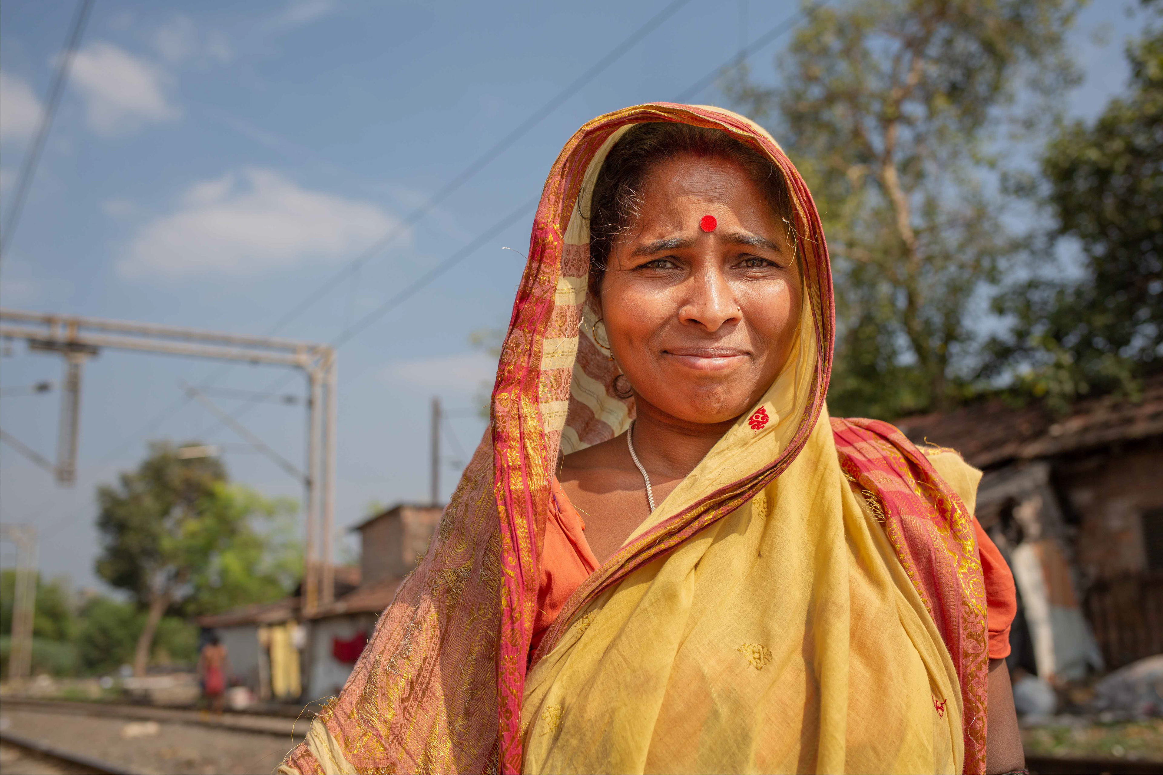 Railway community, Kolkata, India