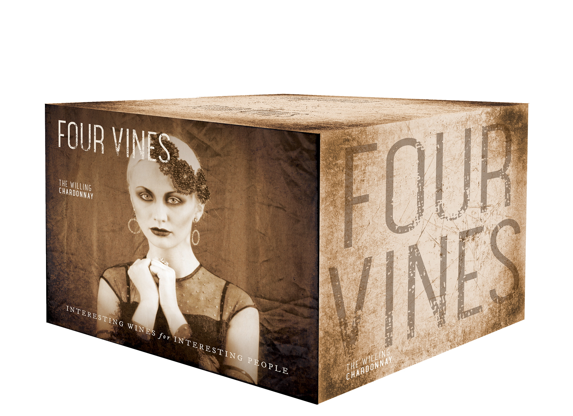 Shipper for "The Willing" Chardonnay