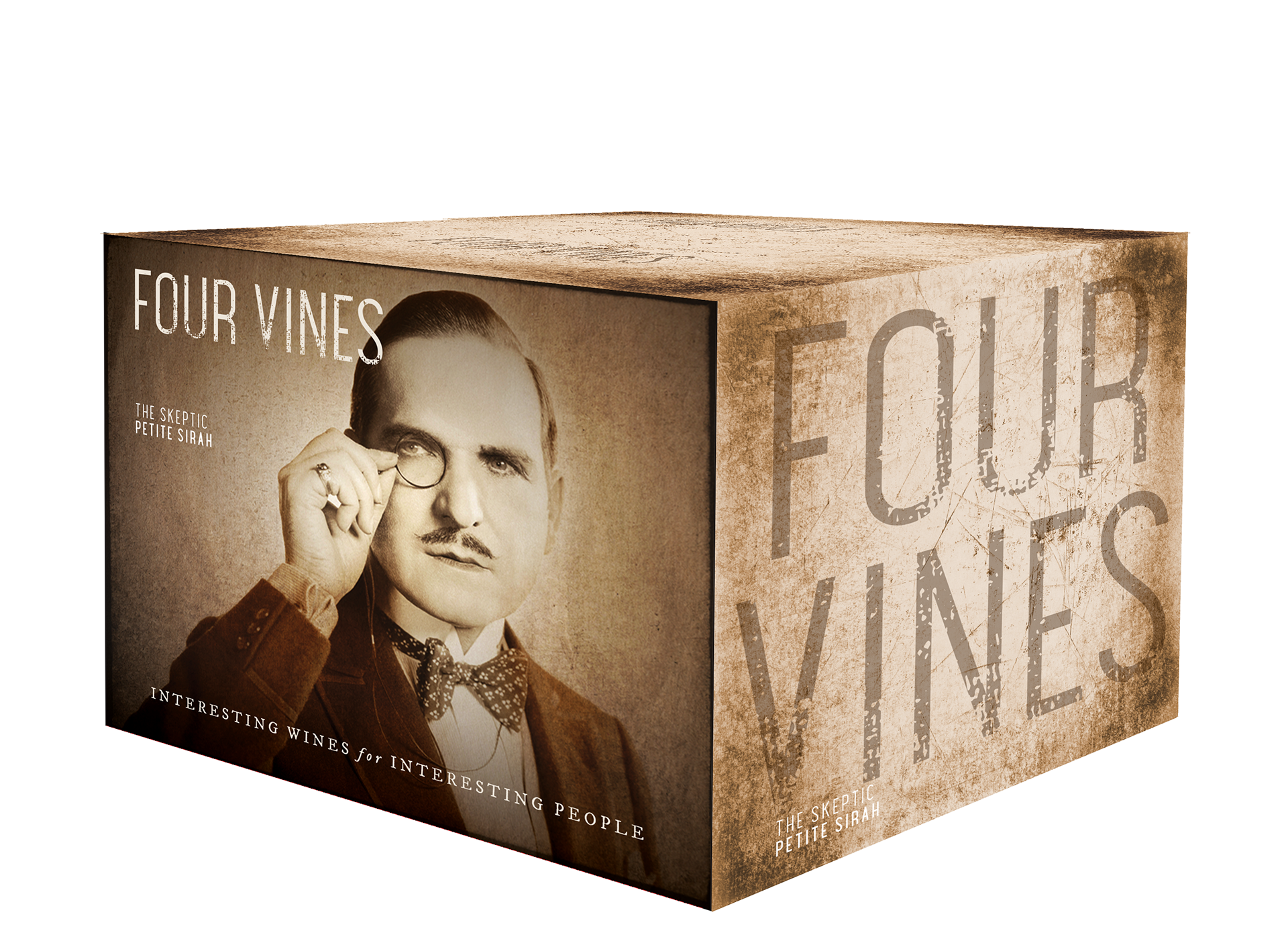 Shipper for "The Skeptic" Petite Syrah
