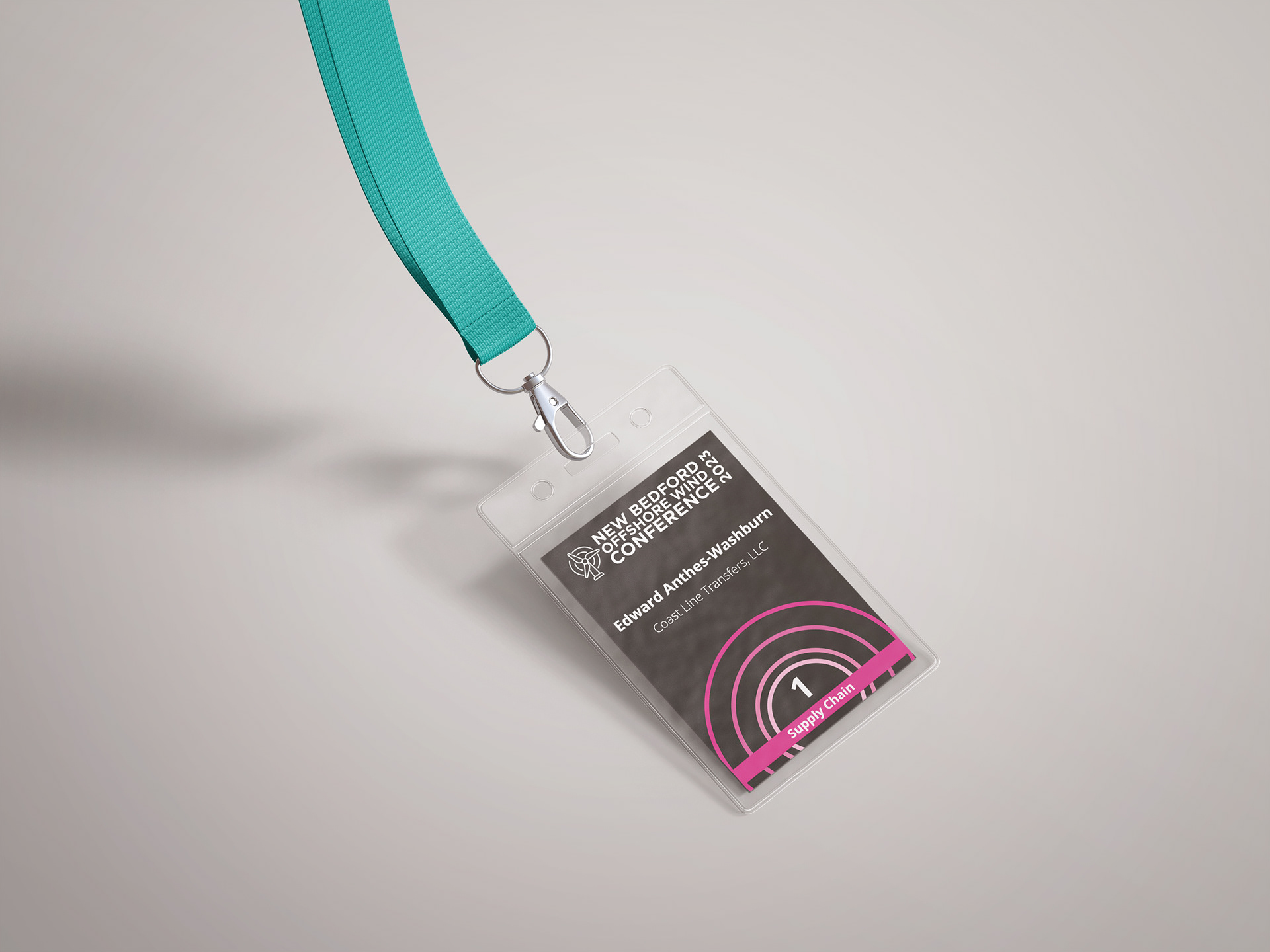 printed name badge