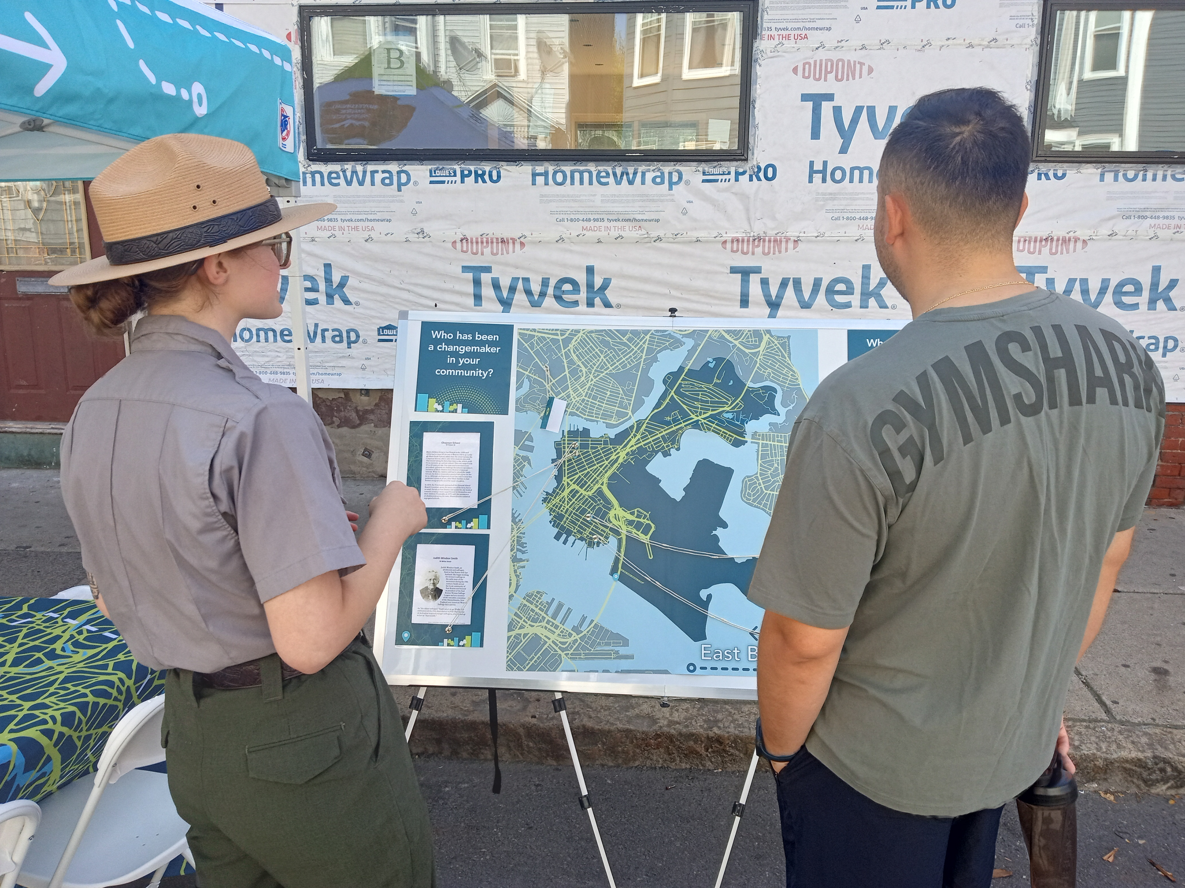 interactive printed map each boston neighorhood