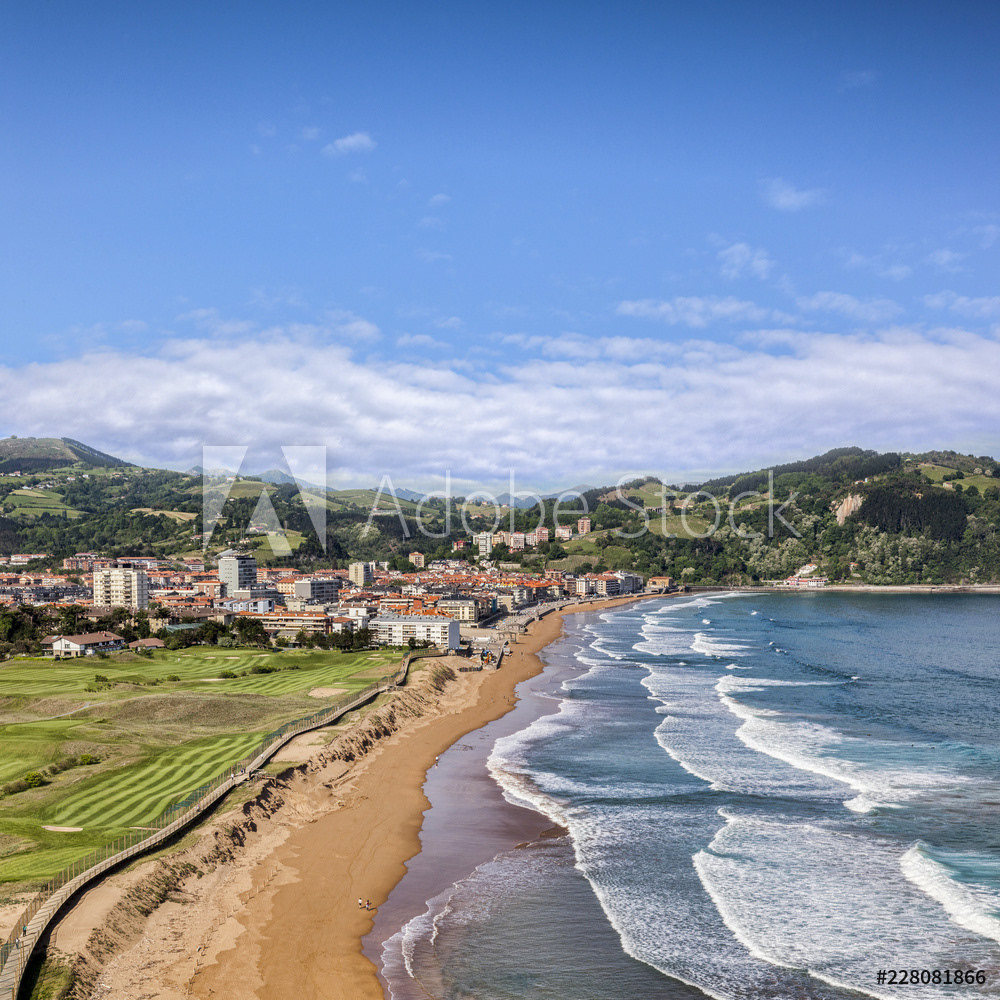 Zarautz Bay, Basque Country