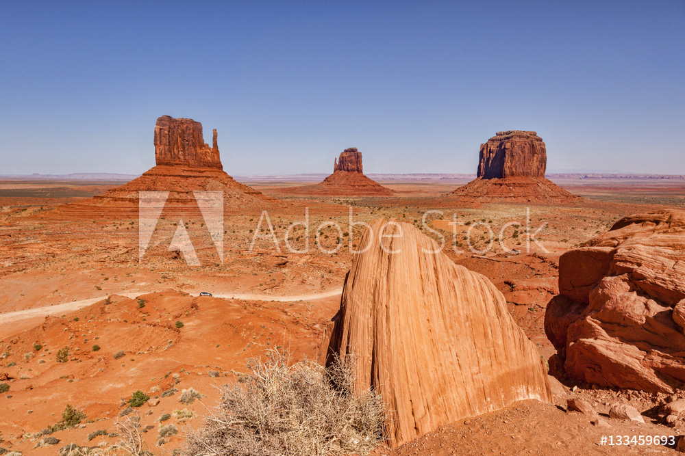 Merrick Butte and the Mitten Buttes, Monument Valley