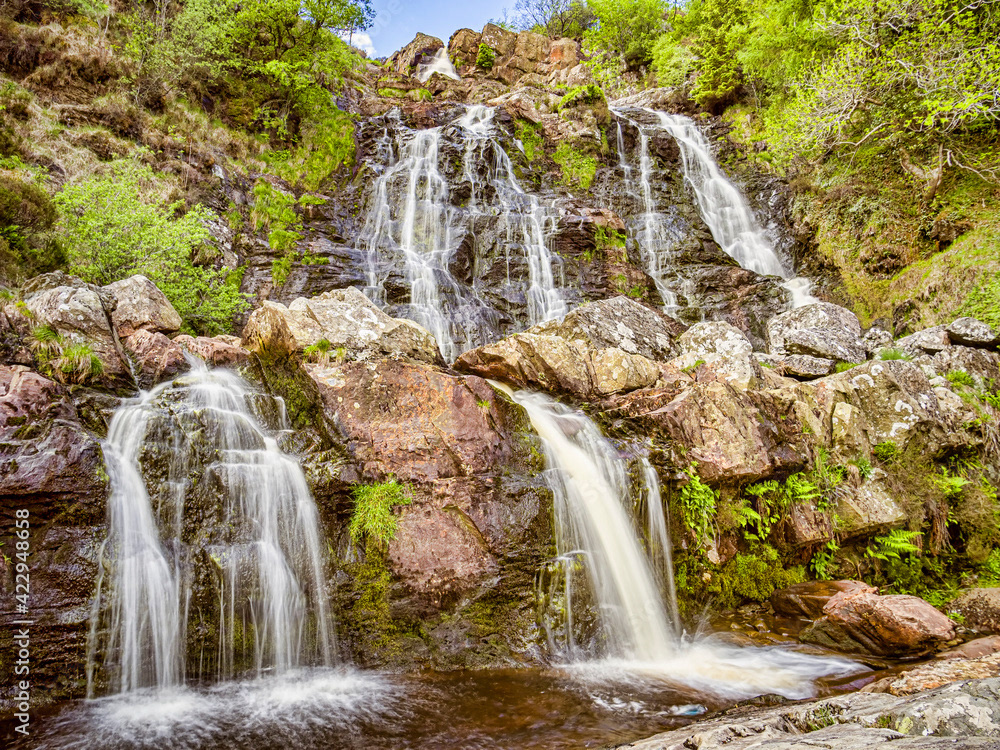Rhiwargor Waterfall, Powys