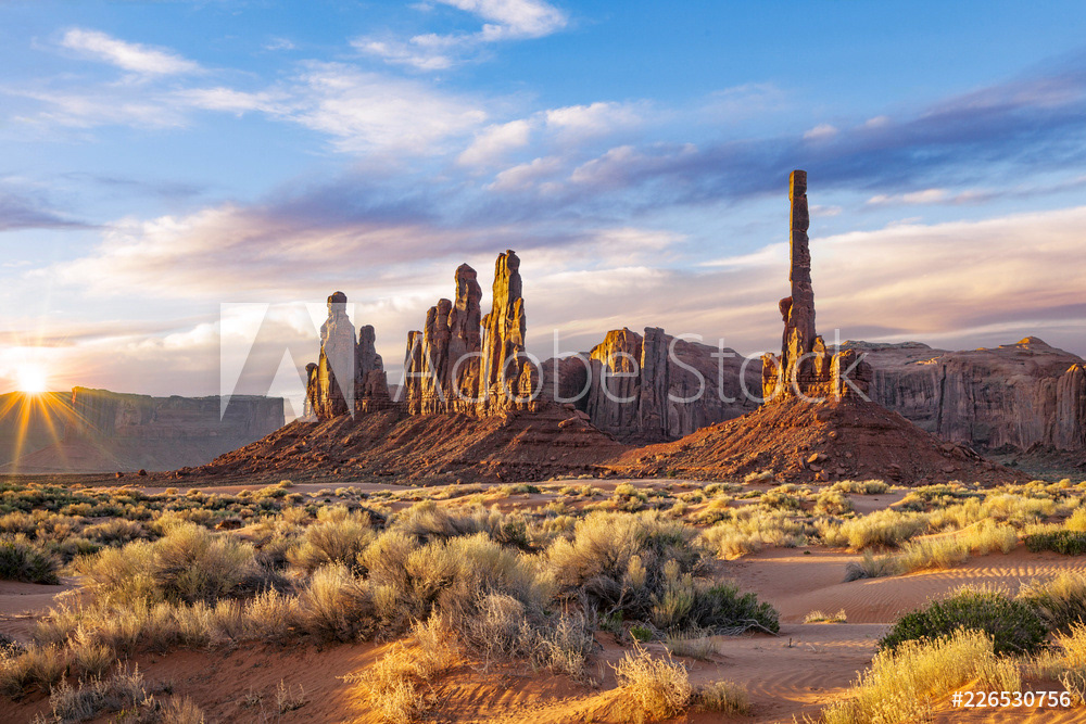 Sunrise, Monument Valley