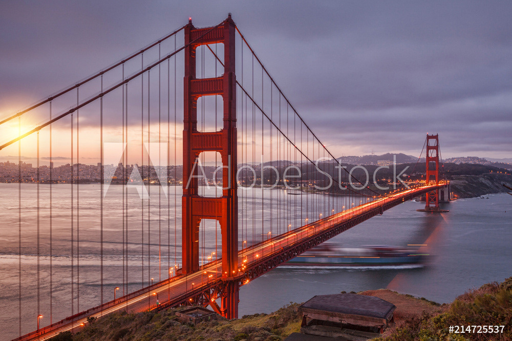 Golden Gate Bridge at Dawn