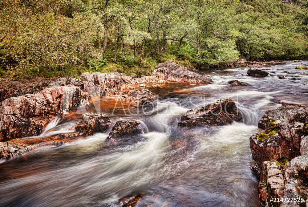 Water of Nevis, Glen Nevis