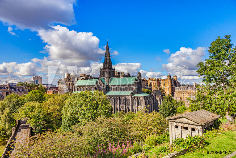 Glasgow Cathedral and Royal Infirmary