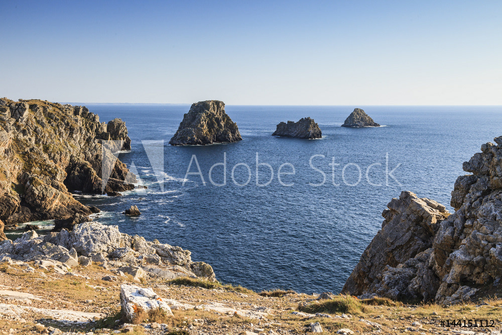 Les Tas de Pois, Crozon Peninsula, Brittany