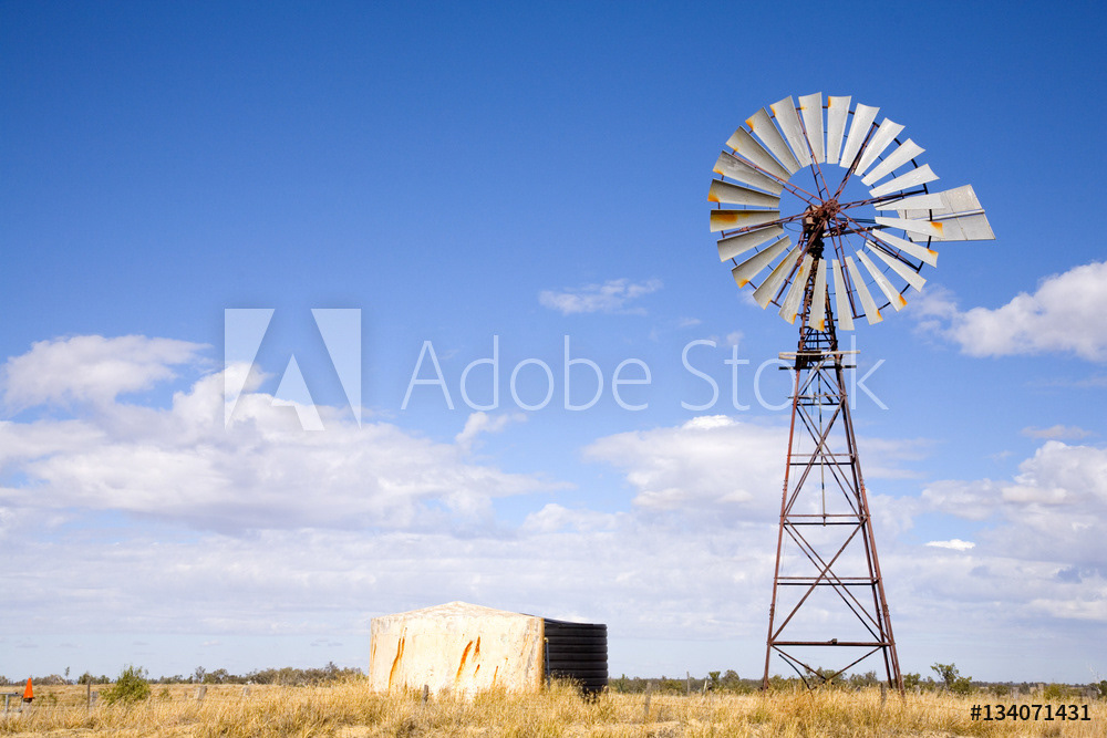 Windmill in Outback Australia