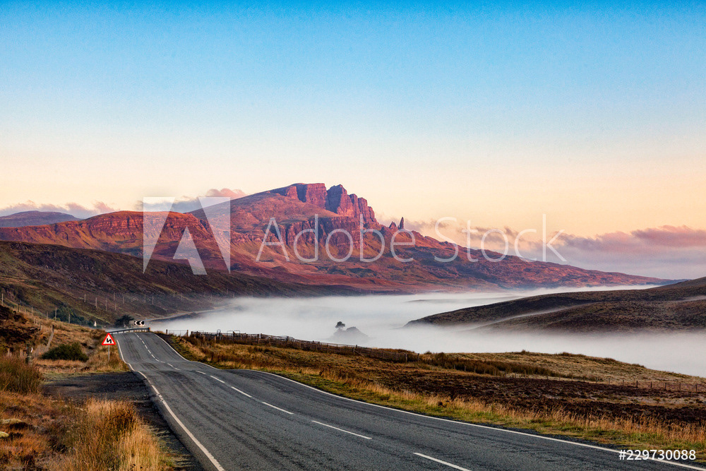 Early Morning Approaching The Storr, Skye