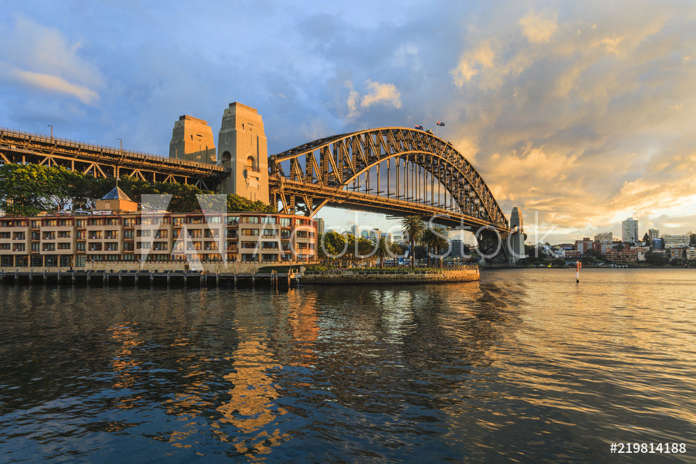 Sydney Harbour Bridge in Early Morning Light