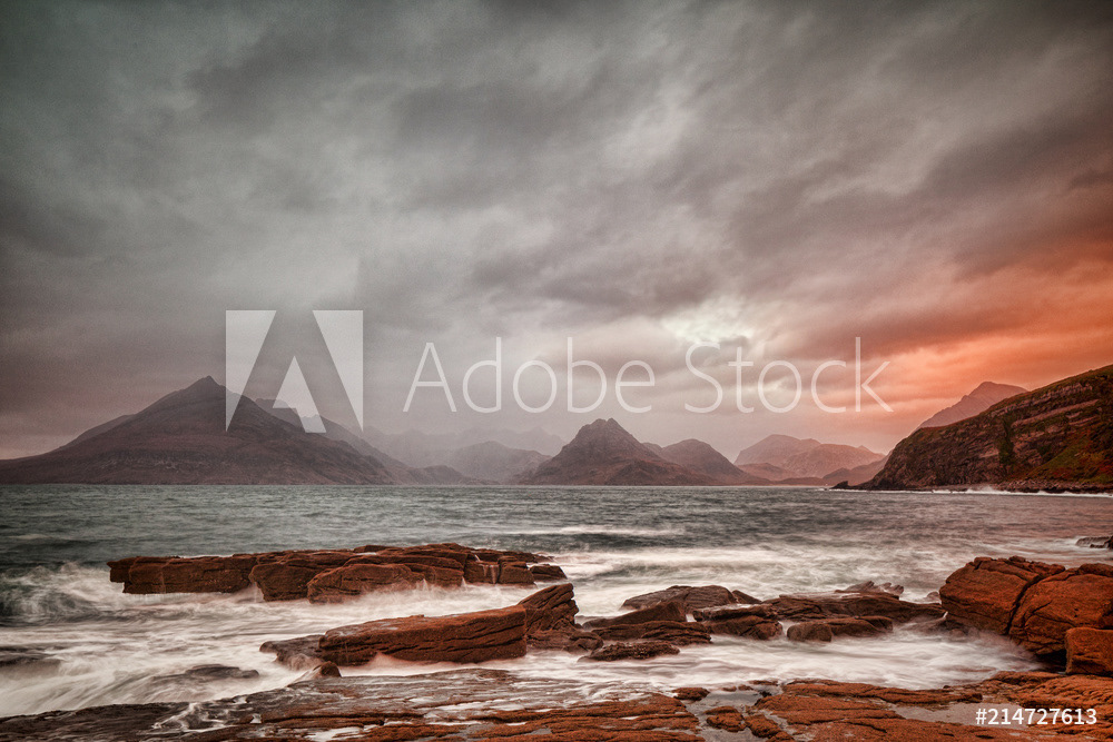 Cuillins from Elgol, Skye