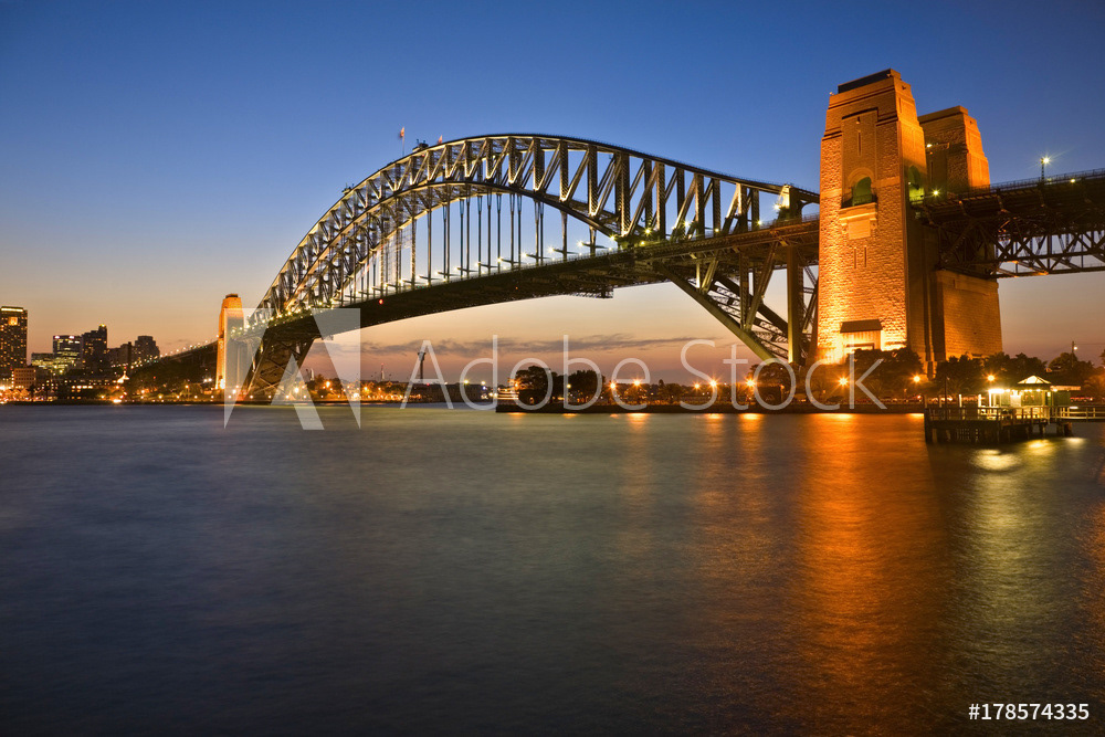 Sydney Harbour Bridge at Twilight