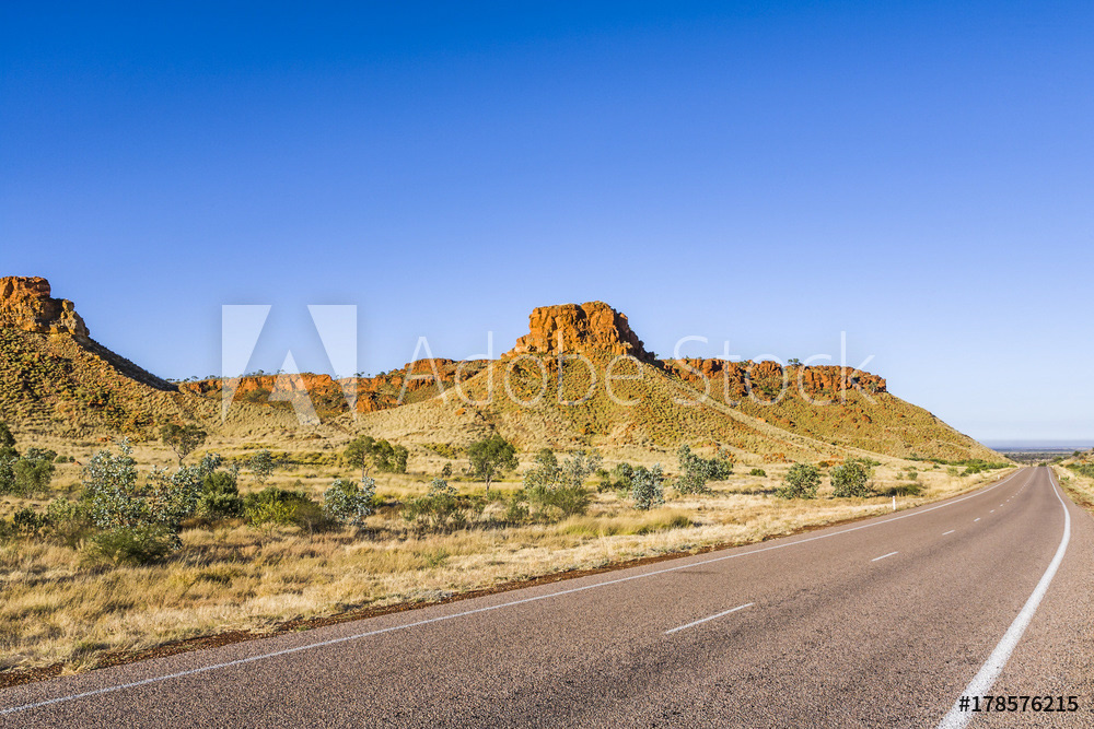 Long Road In The Kimberley, Western Australia 