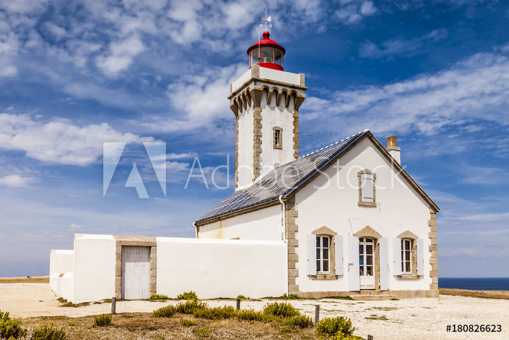 Lighthouse of Les Poulins, Belle-Ile, Brittany